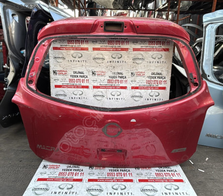 NİSSAN MİCRA K13 BAGAJ KAPAĞI ÇIKMA YEDEK PARÇA 10-18