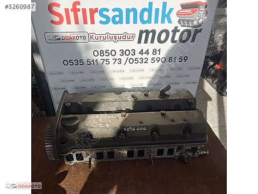 K56ak24 Kia Carnıval 2.7 2.9 Çıkma Silindir Kapağı Orjinal Temiz