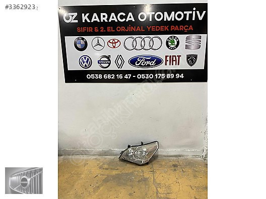 2009-2013 TOYOTA VERSO ÇIKMA ORJİNAL SOL ÖN FAR