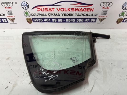 JETTA ÇIKMA ORJİNAL SAG ARKA KELEBEK CAMI 5C6 845 214
