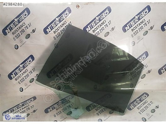 MERCEDES C SERİSİ W205 C180 KASA SOL ARKA KAPI CAMI ORJ ÇIKMA