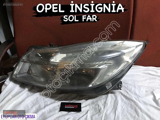 2011 Opel Insignia Sol Ön Far - Orjinal - Eyupcan Oto'da