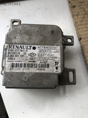 RENAULT SYMBOLL AIRBAG BEYNI