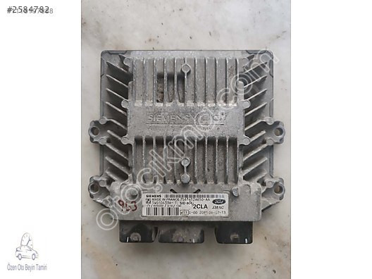 Ford Fiesta Motor Beyni 7S61-12A650-AA - 5WS40433A-T - SID80