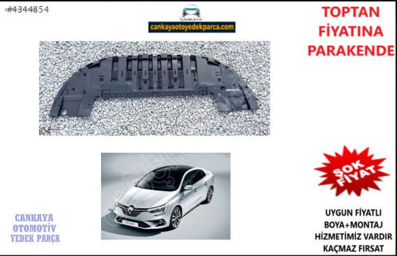 RENAULT MEGANE 4 2020 ÖN TAMPON ALT MUHAFAZA SIFIR 622353709R