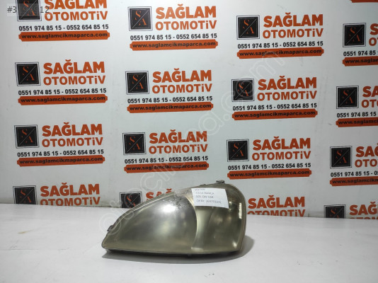 TATA İNDİCA ÇIKMA SOL ÖN FAR OEM; 16470102L