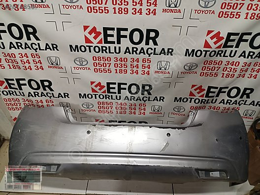 HONDA CITY ORJİNAL ÇIKMA ARKA TAMPON MODEL 07-09