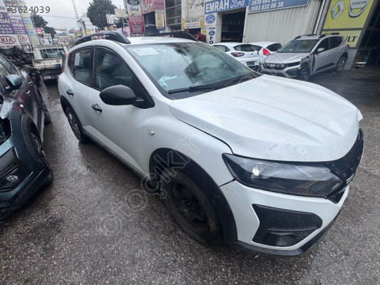 Dacia Jogger Çıkma Sağ Ön Kapı Beyaz Renk Komple