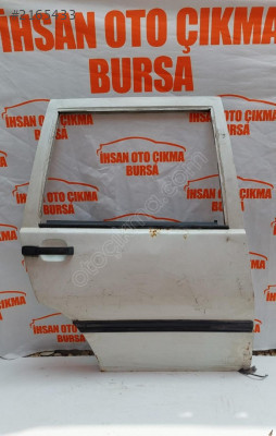 Fiat Uno sağ arka kapı beyaz orijinal
