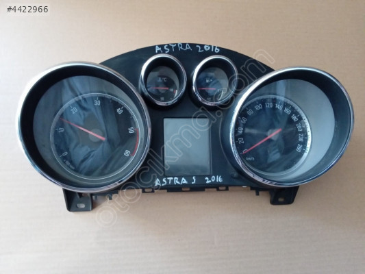 opel astra j 2016 1.6 cdti otomatik gösterge/km saati (son fiyat)