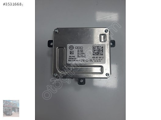 4G0907697D AUDİ A4 LED FAR BEYNİ