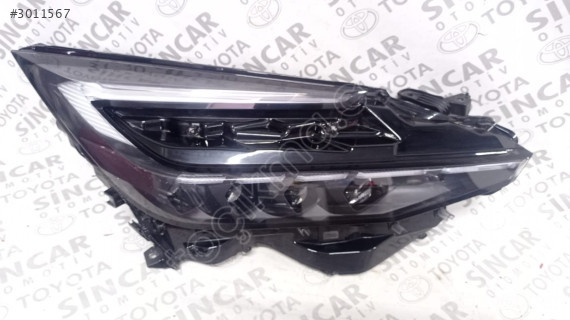 TOYOTA C-HR 2023 2024 PRISMA LED SAĞ ÖN FAR ÇIKMA ORJİNAL