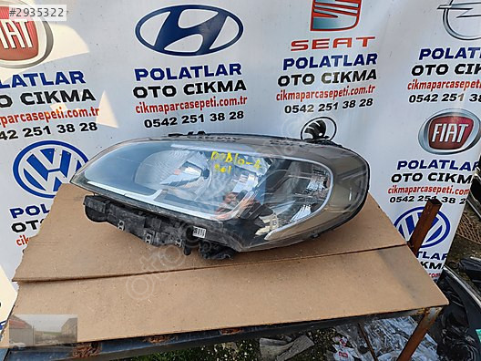 Fiat Doblo'4 ön sol far orijinal