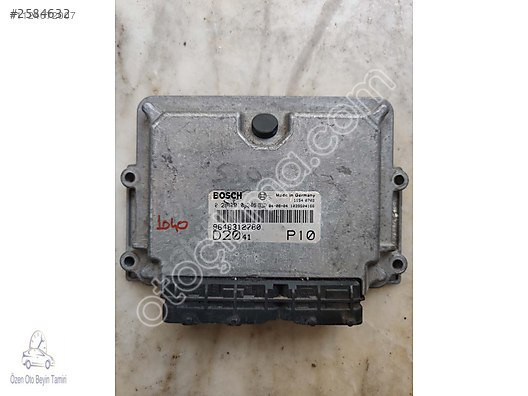 Jumper Ducato Boxer 2.0 Motor Beyni 9648312780 - 0281010346