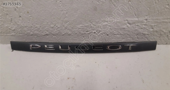 Peugeot 508 ön amblem panjur yazı 7410 z9