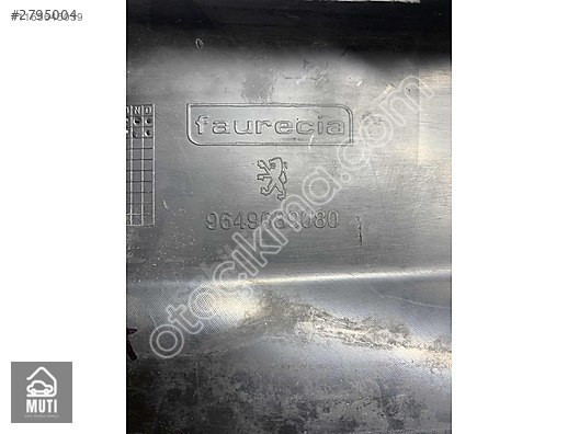 PEUGEOT 207 ARKA TAMPON BANDI 9649689080