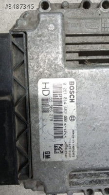 Opel Zafira 1.9 Motor Beyni 0281014452 55566279 ÇIKMA