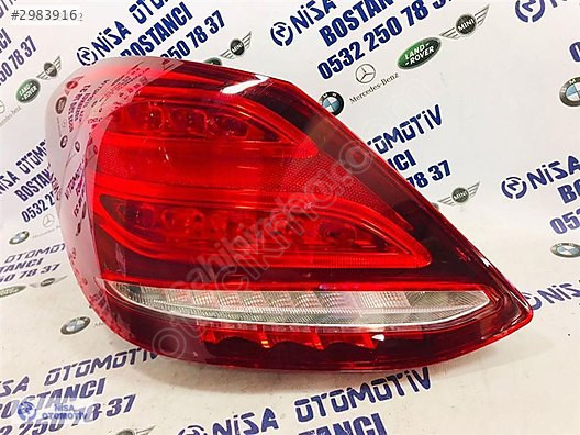 MERCEDES C SERİSİ W205 KASA SOL STOP MAKYAJSIZ LEDLİ ORJ ÇIKMA