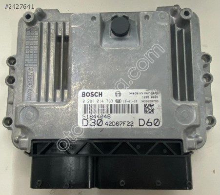Motor ECU, FIAT DUCATO 2.3L,0281014733,51844046, 1039S29793