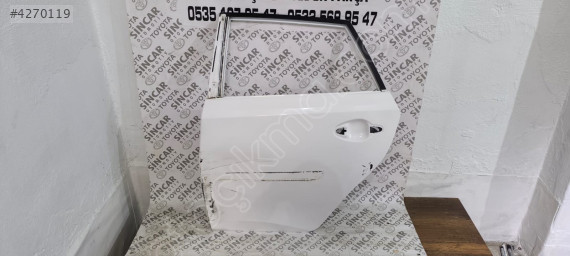 SİNCAR OTODAN TOYOTA AURİS 2013 2018 SOL ARKA KAPI ÇIKMA ORJİNA