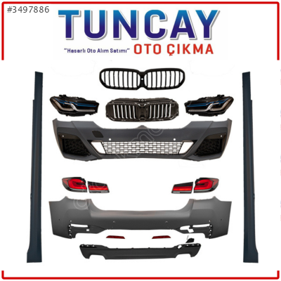 BMW 5 SERİSİ G30 DÖNÜŞÜM SETİ M-TECH YEDEK PARÇA