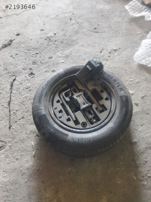 Clio 5 orjinal çıkma stepne kriko  seti