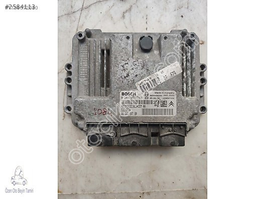 Peugeot 206 1.4 HDI Motor Beyni 9658556780 - 0281011783 EDC1