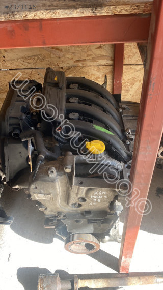 RENAULT CLİO 1.6 16V KOMPLE GARANTİLİ MOTOR