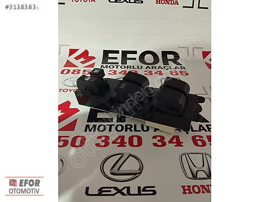 TOYOTA LAN.CRUİSER SIFIR SOL ÖNCAM DÜĞME 98-05 OEMNO:84820-70000