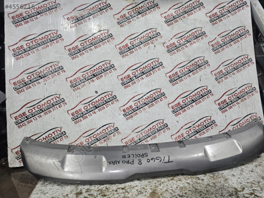 CHERY TİGGO 8 PRO MAX ARKA TAMPON SPOYLERI ORJINAL