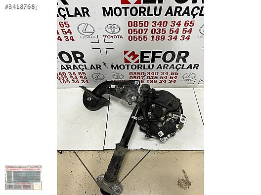 TOYOTA COROLLA SOL ARKA MEKANİK KOMPLE SÖKME ORJİNAL