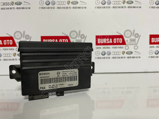 CITROEN C5 X7 KASA PEUGEOT 308 PARK SENSÖR BEYNİ 0263004204 ORJ