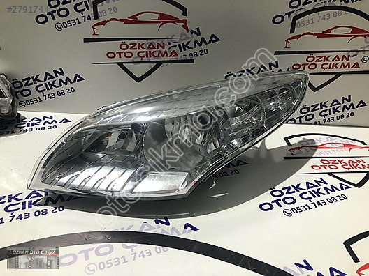 Renault Megane 3 Orjinal Sol Far - Çıkma Auto Parçaları