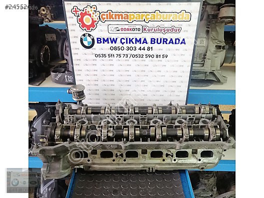 BMW E60 5.20i (812) Çift Vanos Çıkma Silindir Kapak Oriji