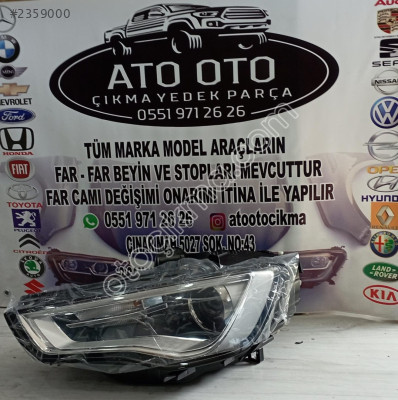 AUDİ A3 ORJİNAL ÇIKMA SOL FAR