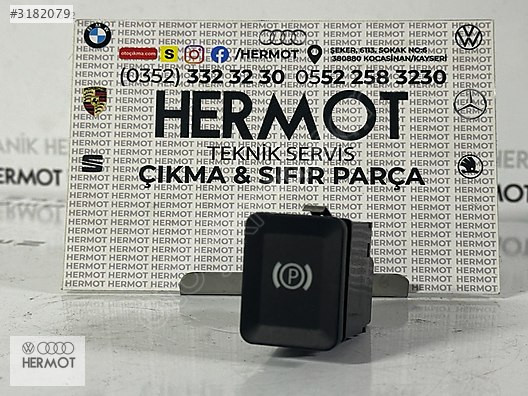 3C0927225B EL FREN BUTONU PASSAT B7 VW CC İTHAL ÜRÜN