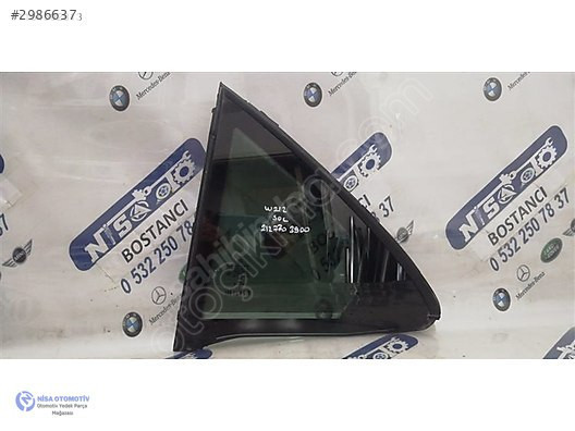 MERCEDES E SERİSİ W212 KASA SOL ARKA KELEBEK CAMI A2127303900