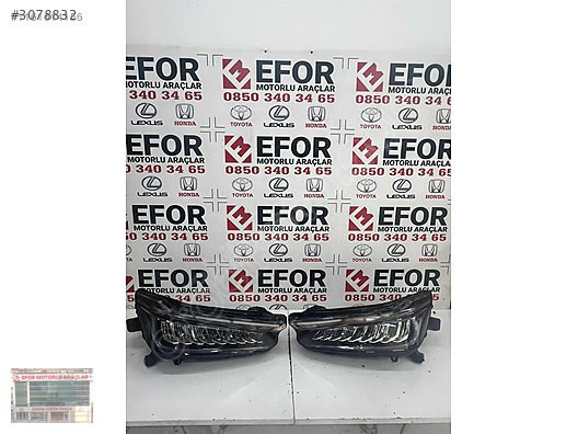 HONDA CİTY SAĞ SOL FAR ORJİNAL YEDEK PARÇA 22-24 MODEL