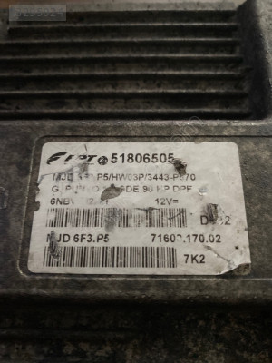 Fiat Grande Punto MOTOR BEYNİ ÇIKMA 51806505