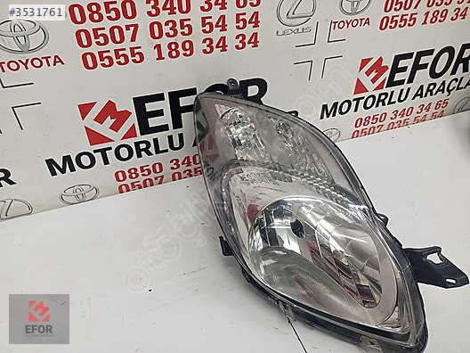 TOYOTA YARİS SAĞ FAR ORJİNAL ÇIKMA YEDEK PARÇA 06-08