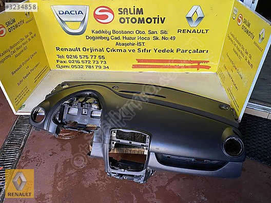 RENAULT CLIO 4 ÇIKMA ORJİNAL TORPİDO VE DİĞER PARÇALARI