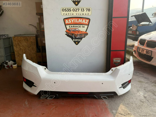 HONDA CİVİC FC5 ARKA TAMPON HATASIZ DOLU ORJİNAL