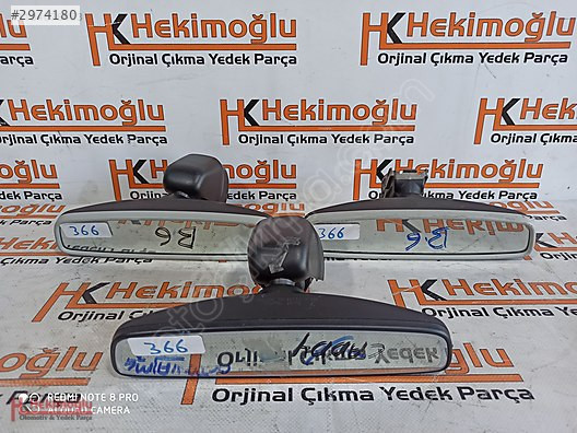 VOLKSWAGEN AUDİ DİKİZ AYNASI ELEKTRİKLİ (KREM ÇERÇEVELİ SİYAH) E
