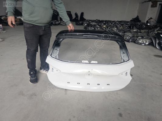 2020/2025 OPEL CORSA F BEYAZ BAGAJ KAPAĞI ORJINAL