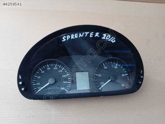 mercedes sprinter 2014 gösterge/km saati (son fiyat)