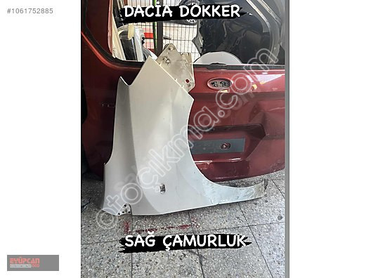Orjinal Dacia Dokker Sağ Çamurluk Eyupcan Oto'da Satışta
