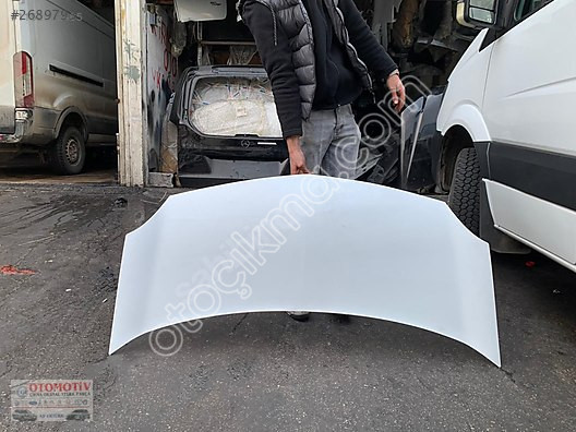 20010/2013 RENAULT KANGO 3 BEYAZ MOTOR KAPUTU ORJINAL BOYASI