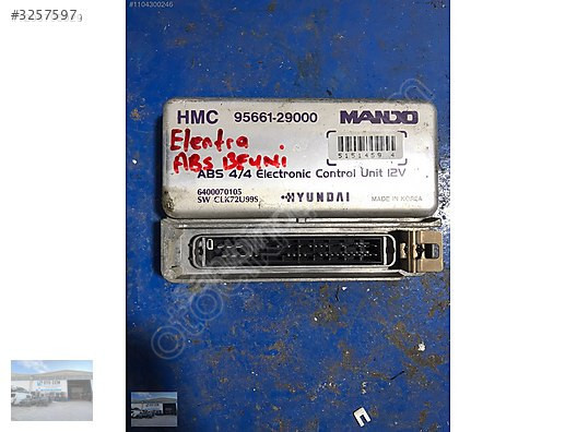 OTO CEMDEN ÇIKMA HYUNDAİ ELANTRA ABS KONTROL BEYNİ 95661 29