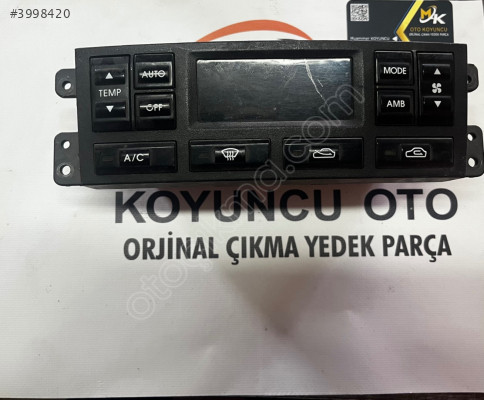 Kia Sorento klima kontrol paneli