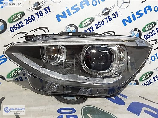 BMW 1 SERİSİ F20 KASA SOL FAR MAKYAJSIZ XENON ORJ 63117296913